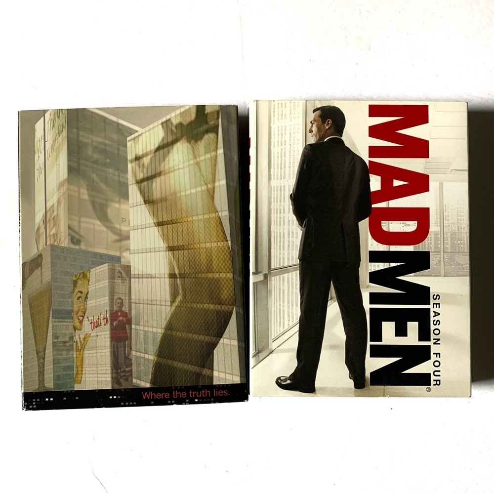 Mad Men Season One and Four DVDs sets